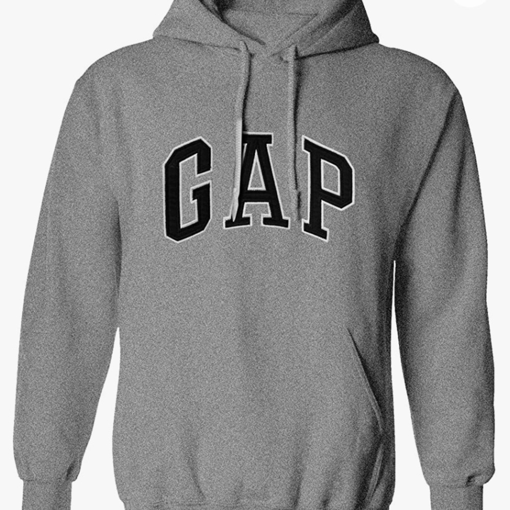 GREY GAP HOODIE